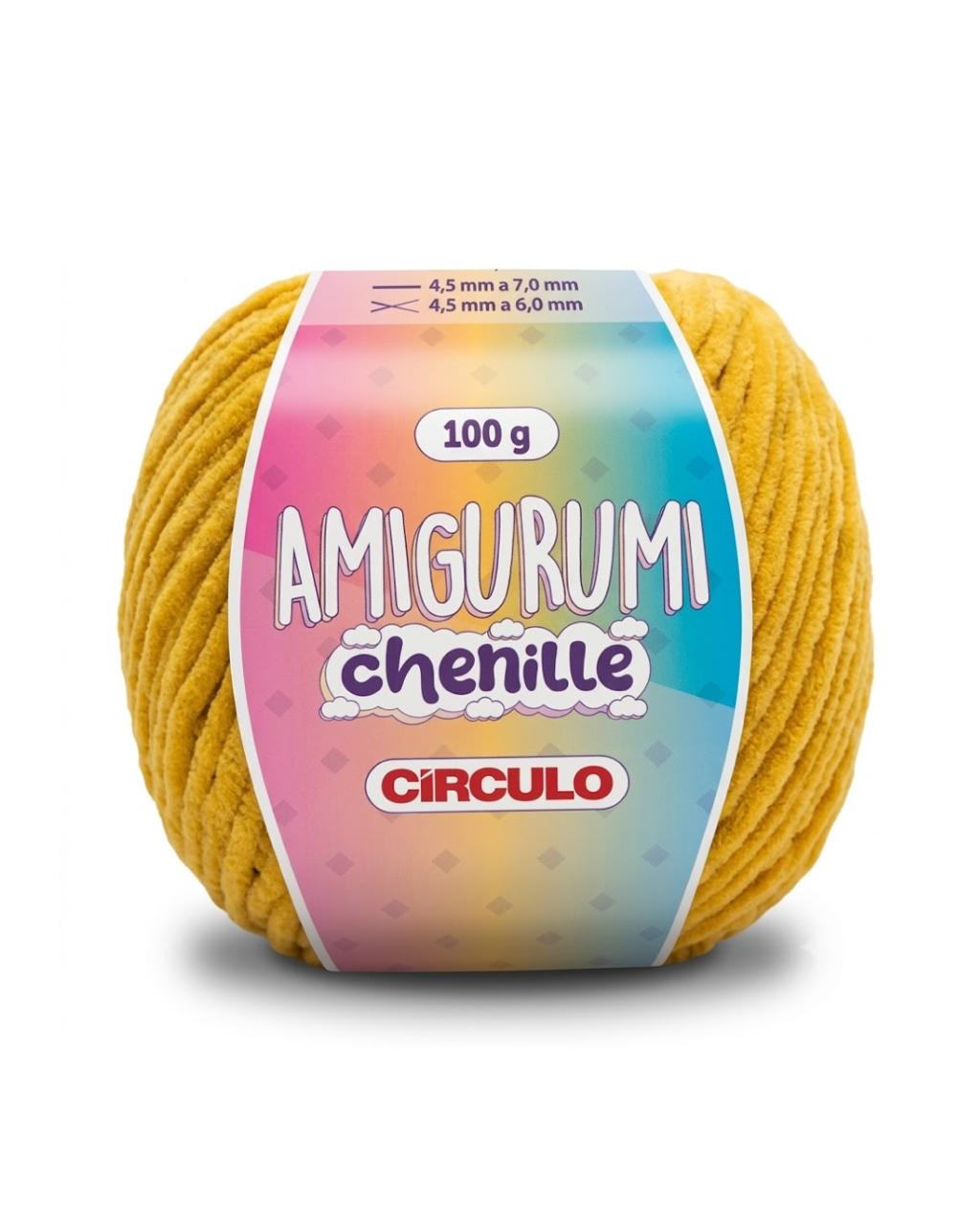 HILO AMIGURUMI CHENILLE 7069 MOSTAZA